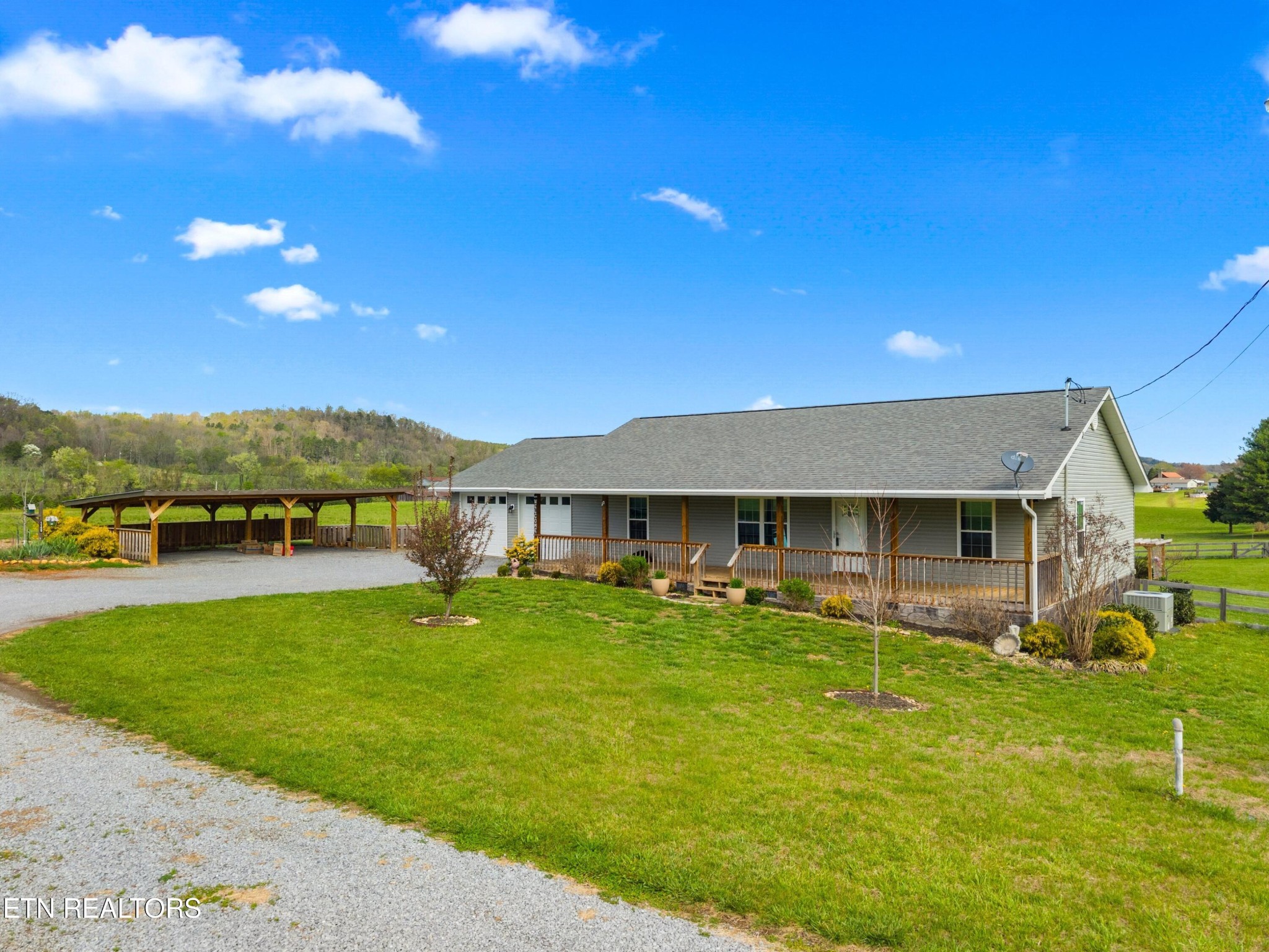 1159 Camellia Road Newport, TN 37821 - Photo 3 of 45 a view of a house with pool and a yard