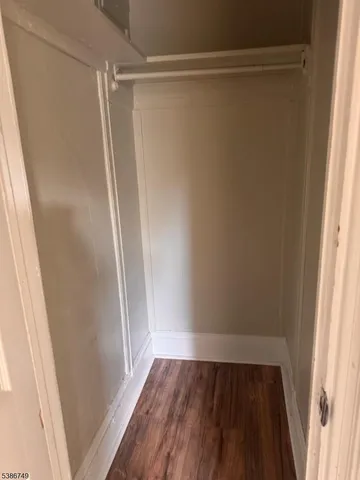 a view of closet area