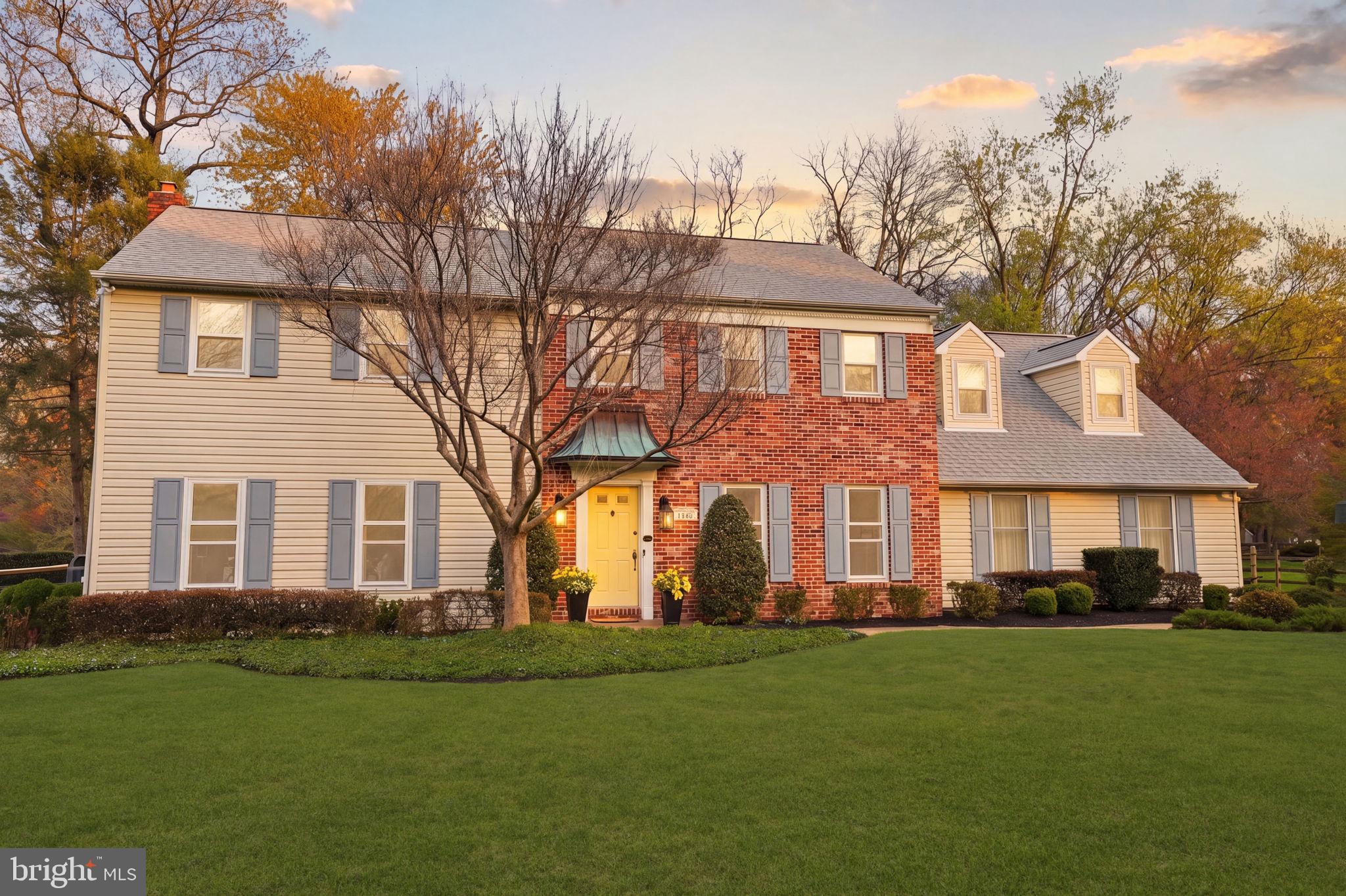1431 Silo Road Yardley, PA 19067 - Photo 2 of 32 a front view of a house with a garden