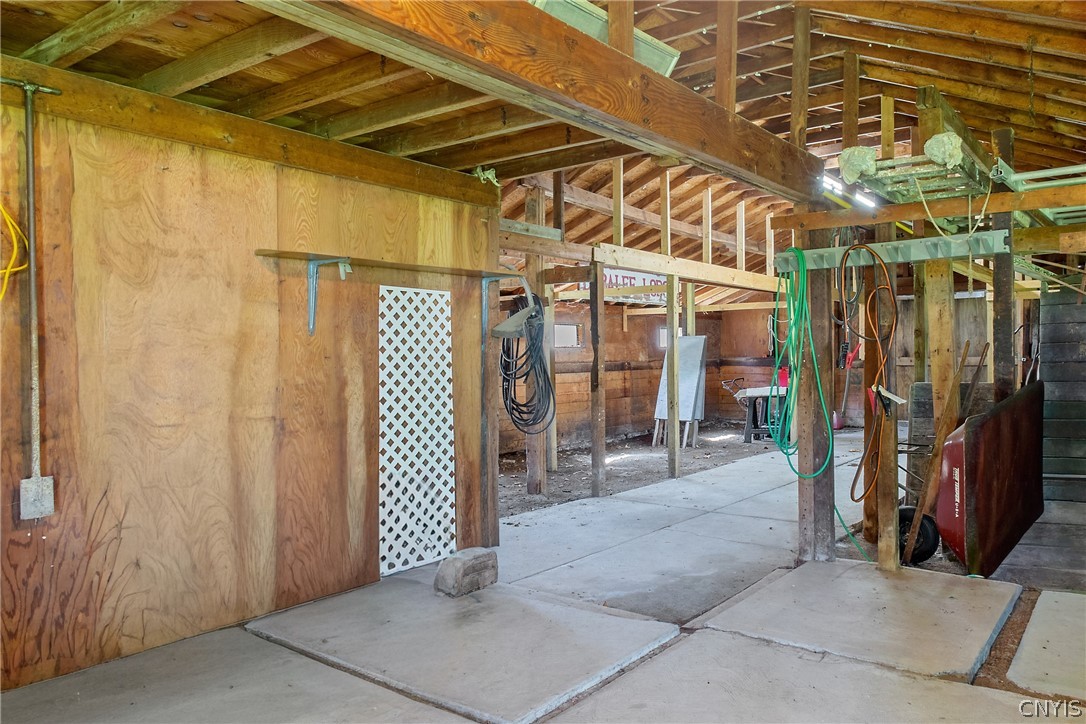 225 Kasson Road Camillus, NY 13031 - Photo 38 of 43 Barn has water line (currently shut off) and Elect