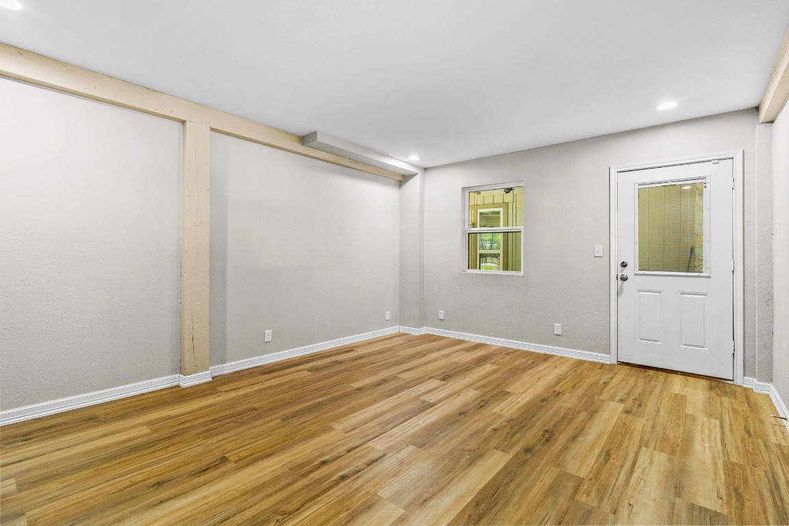 21 Red Oak Circle Point Blank, TX 77364 - Photo 29 of 50 a view of an empty room with wooden floor