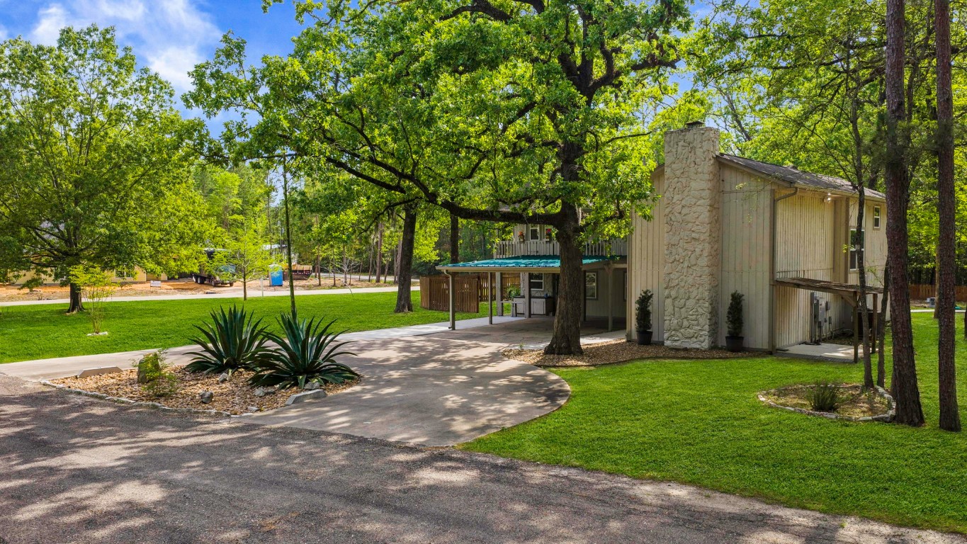 21 Red Oak Circle Point Blank, TX 77364 - Photo 42 of 50 a view of a park with a large tree