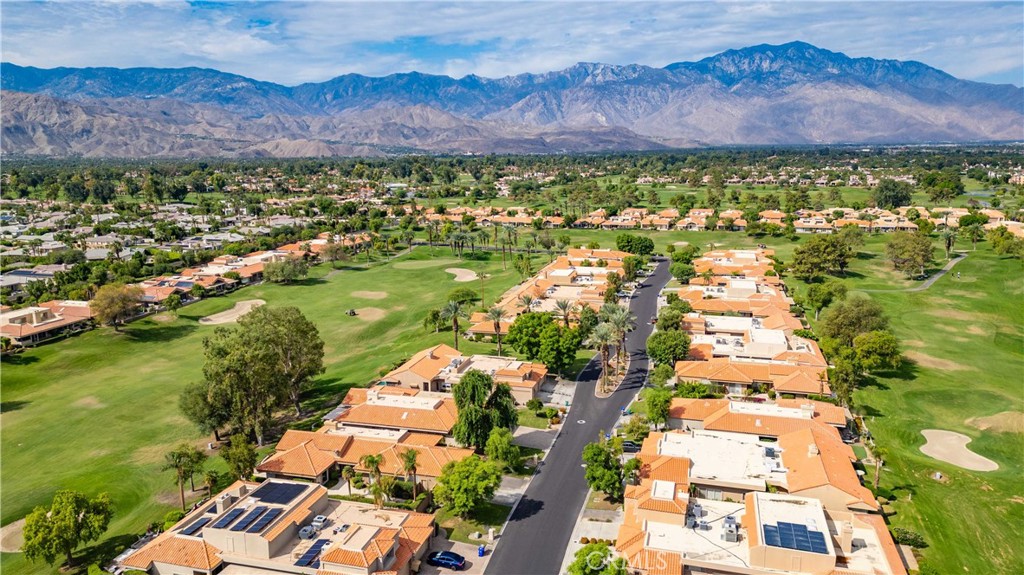 22 Oak Tree Drive Rancho Mirage, CA 92270 - Photo 24 of 25 an aerial view of residential house with outdoor space