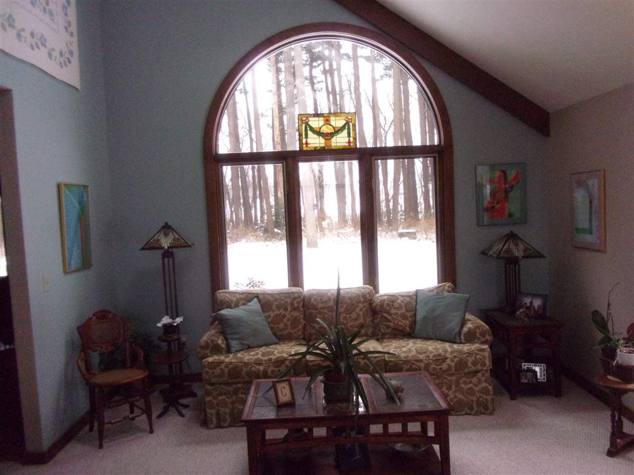 3745 Freeport Road Rockton, IL 61072 - Photo 10 of 24 a living room with furniture and a window