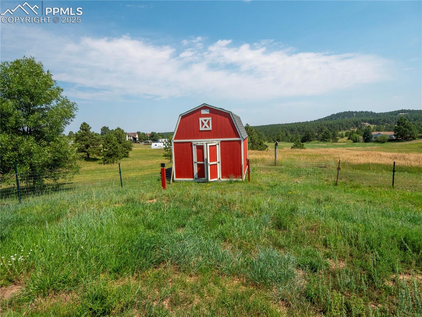 4130 Walker Road Colorado Springs, CO 80908 - Photo 19 of 39 View of shed with a view of rural / pastoral area