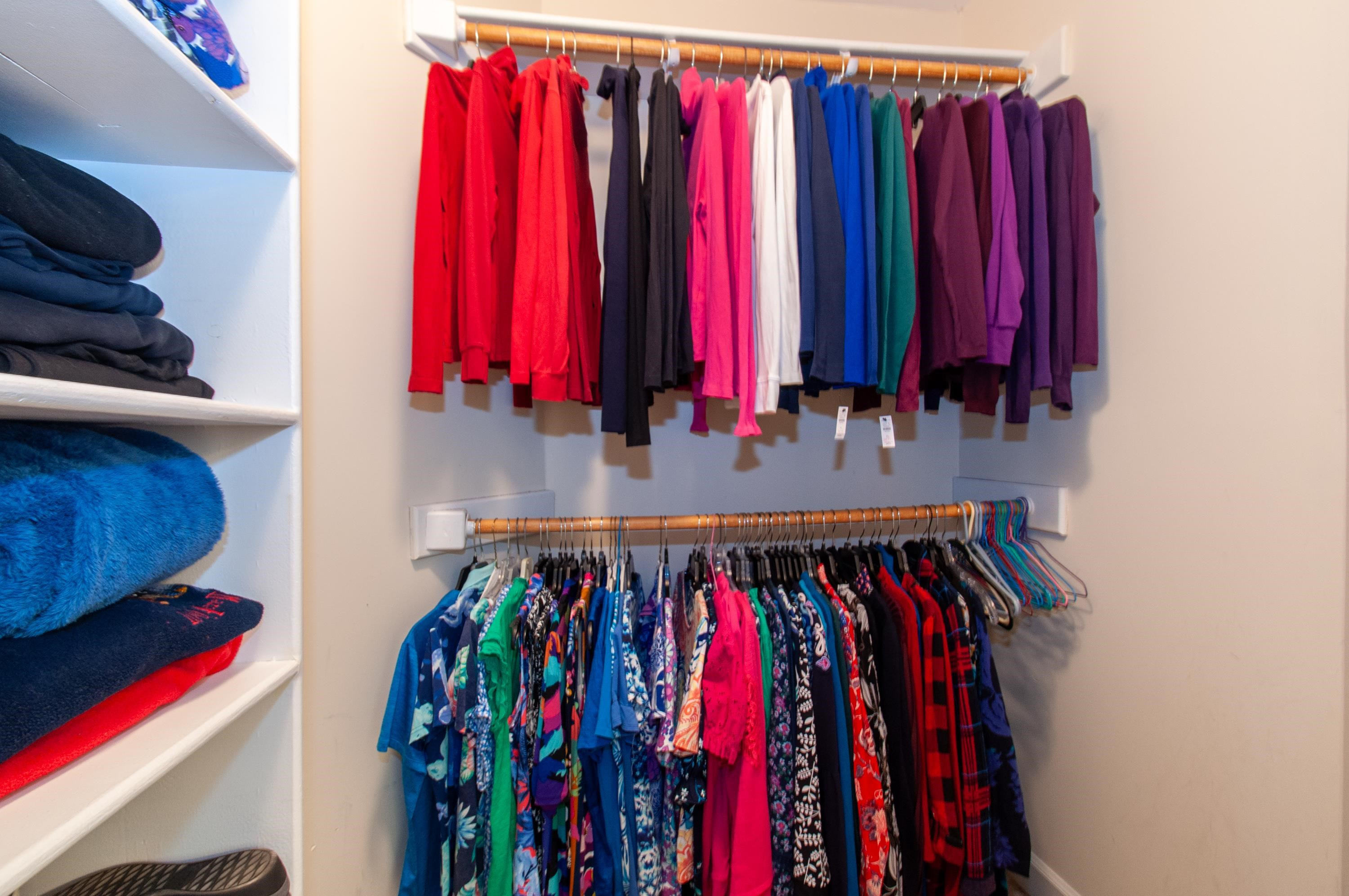 7914 Footman Way Raleigh, NC 27615 - Photo 17 of 38 a view of a walk in closet