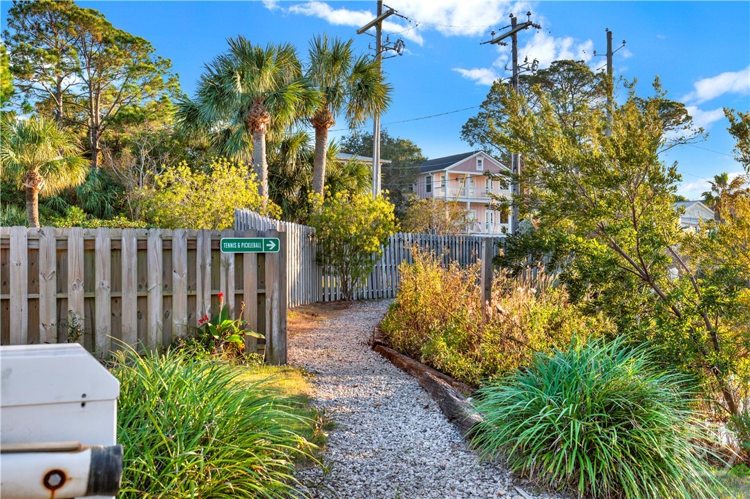 1217 Bay Street, Unit 117B Tybee Island, GA 31328 - Photo 37 of 44 beautiful landscaped grounds