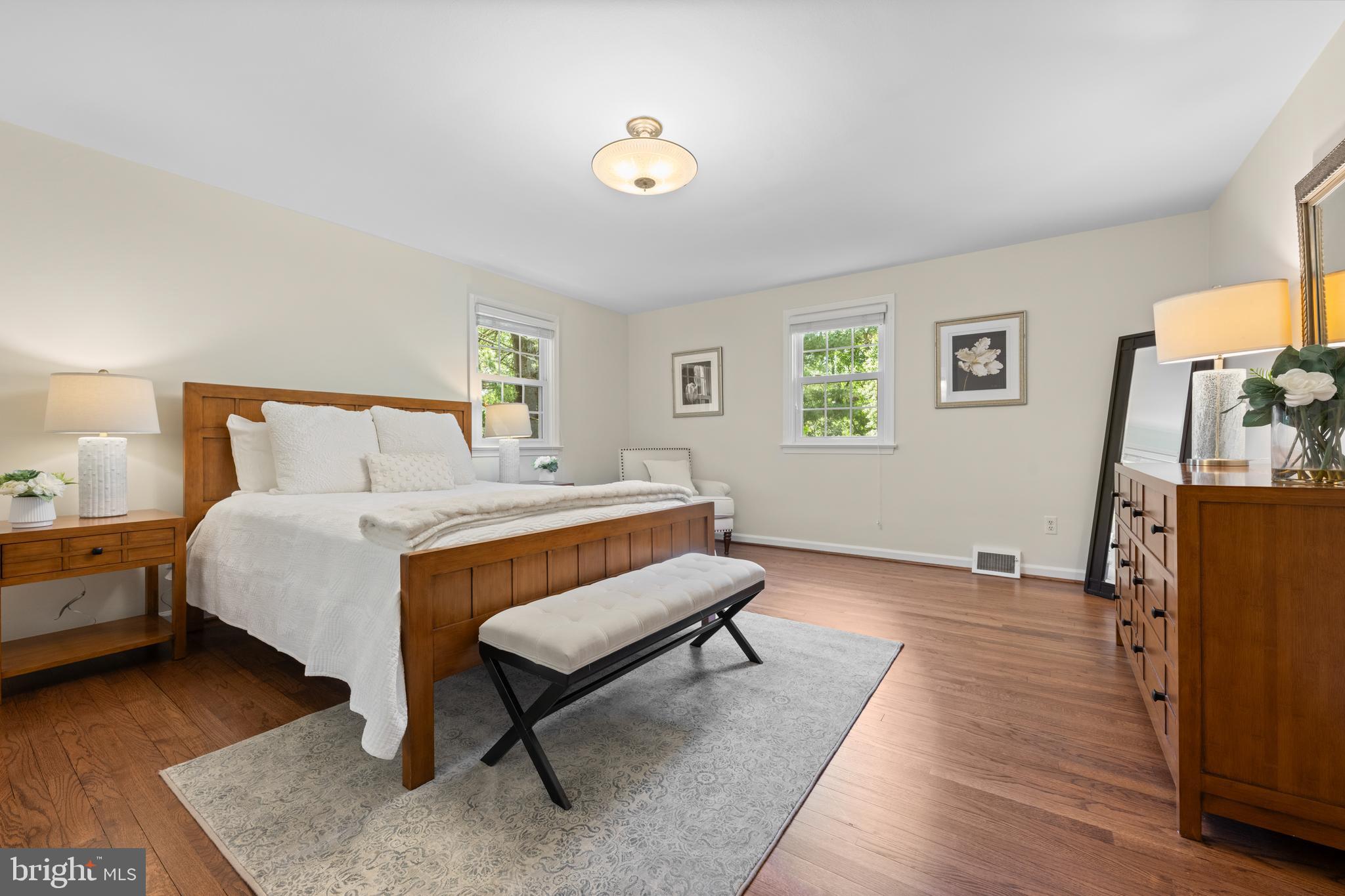 179 Ladderback Lane Devon, PA 19333 - Photo 35 of 62 Elegant Primary bedroom with views to the rear