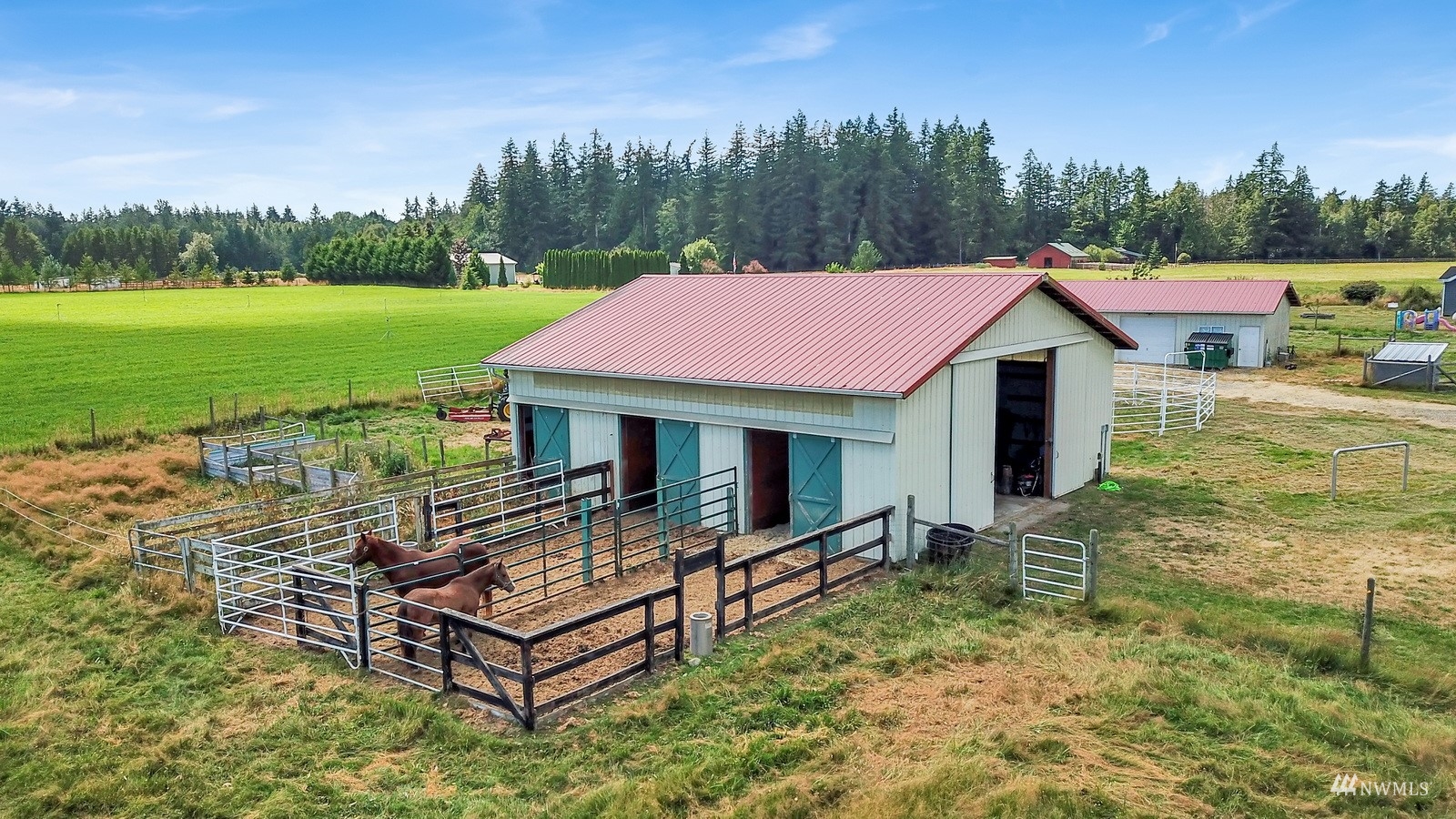 1935 Zell Road Ferndale, WA 98248 - Photo 3 of 39 a view of a house with pool and a yard