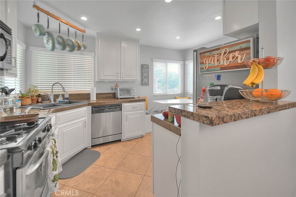 5 Navajo Trail Lane Phillips Ranch, CA 91766 - Photo 16 of 65 Tiled floor, granite counter tops