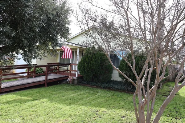 a view of outdoor space and yard
