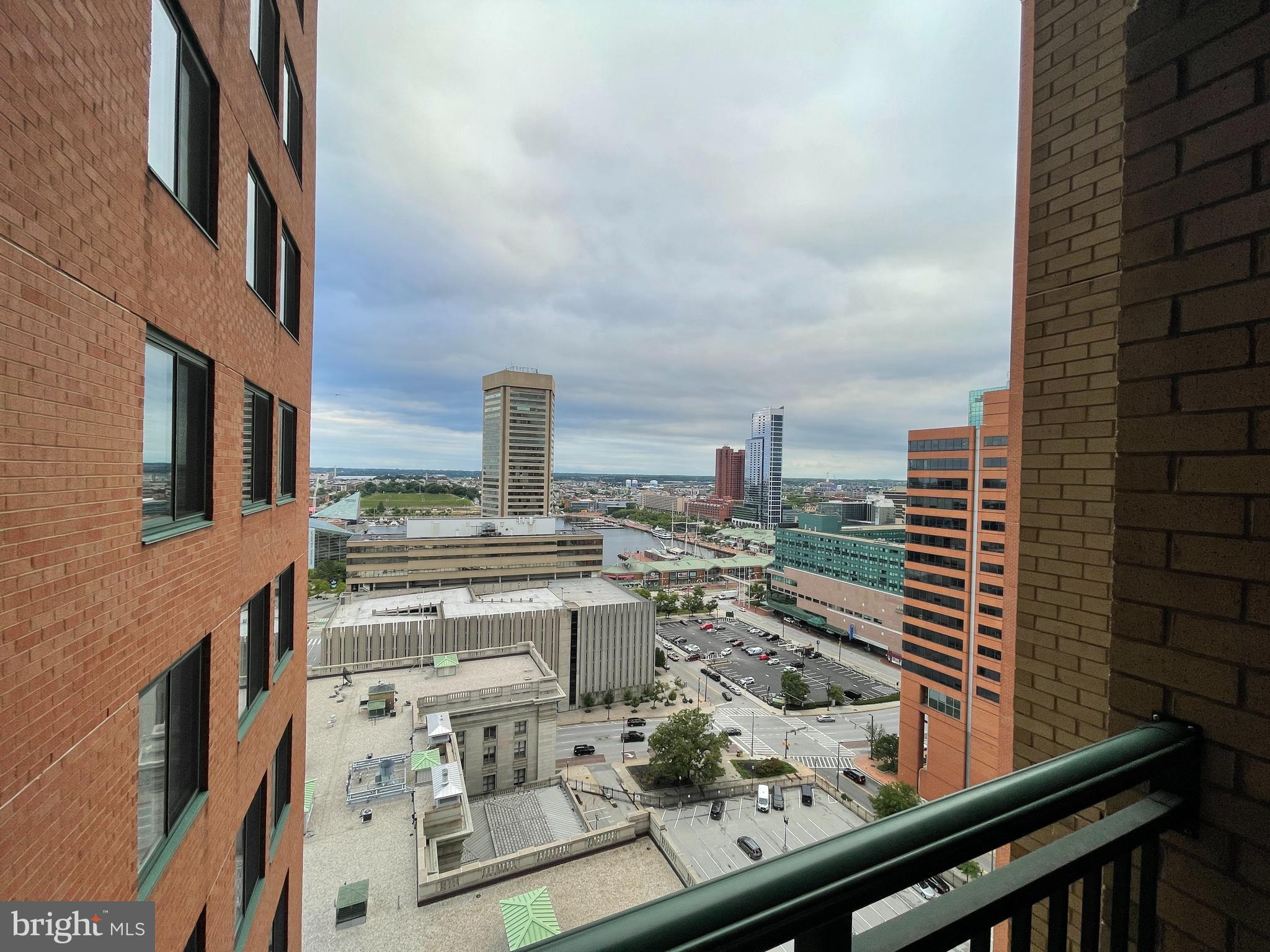 414 Water Street, Unit 2015 Baltimore, MD 21202 - Photo 4 of 30 View from the Balcony