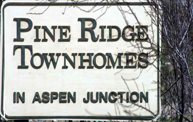 46 Pine Ridge Road, Unit 5 Basalt, CO 81621 - Photo 9 of 9 a close up of a street sign