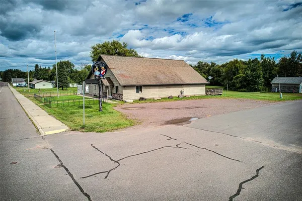 a view of a house with a park