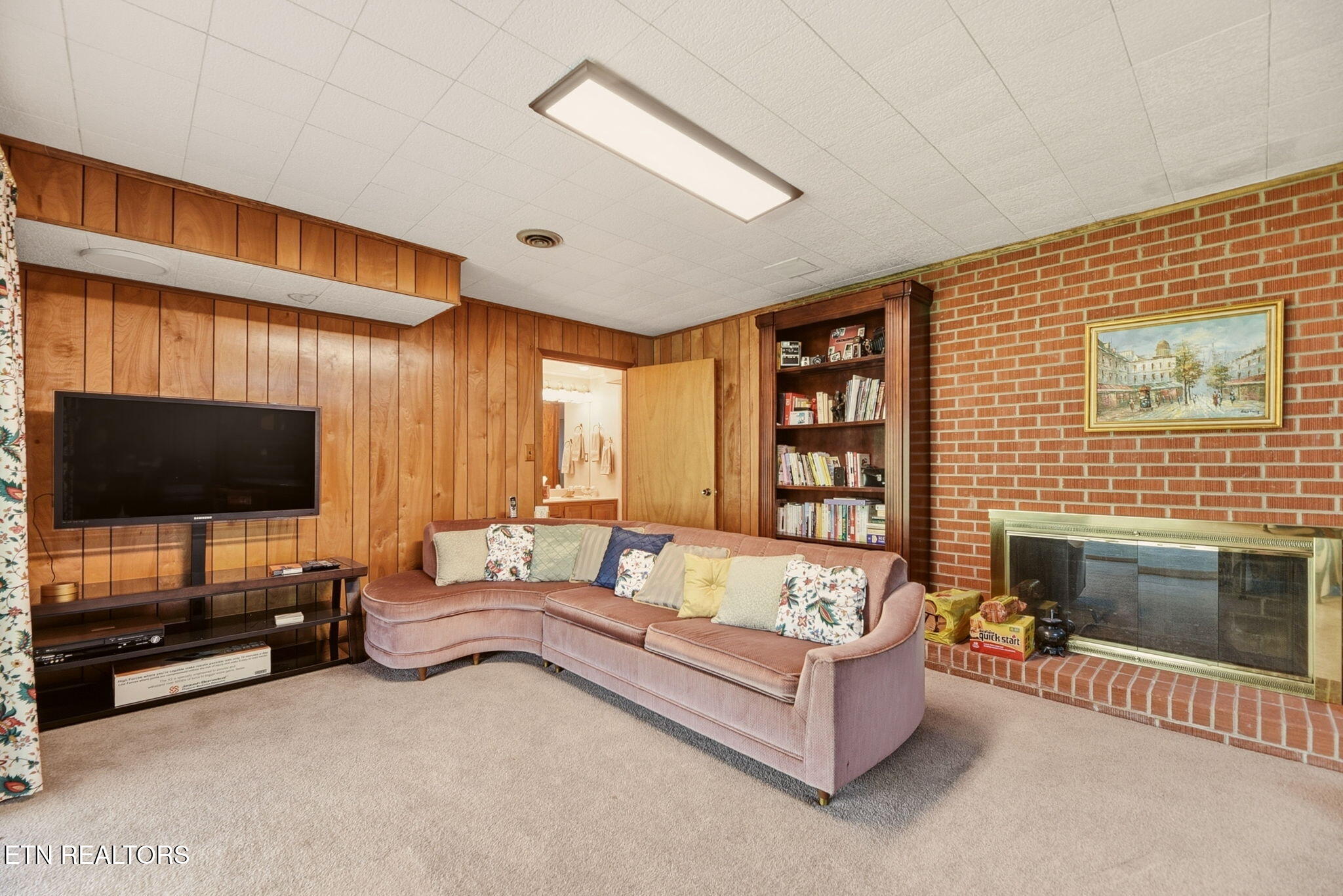 116 Caldwell Drive Oak Ridge, TN 37830 - Photo 35 of 50 Lower level den w/fp 3