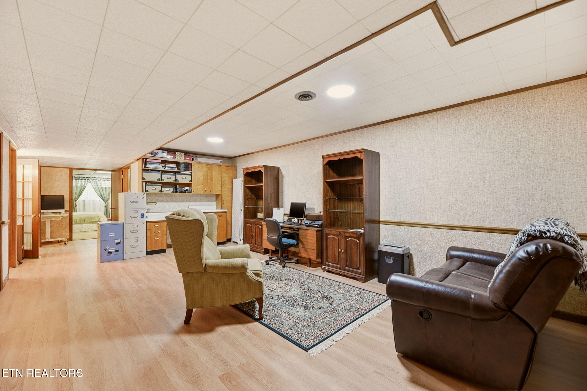 116 Caldwell Drive Oak Ridge, TN 37830 - Photo 39 of 50 Lower level rec room