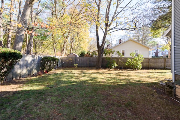 28 Partridge Road Weymouth, MA 02190 - Photo 21 of 22 a view of a backyard of the house