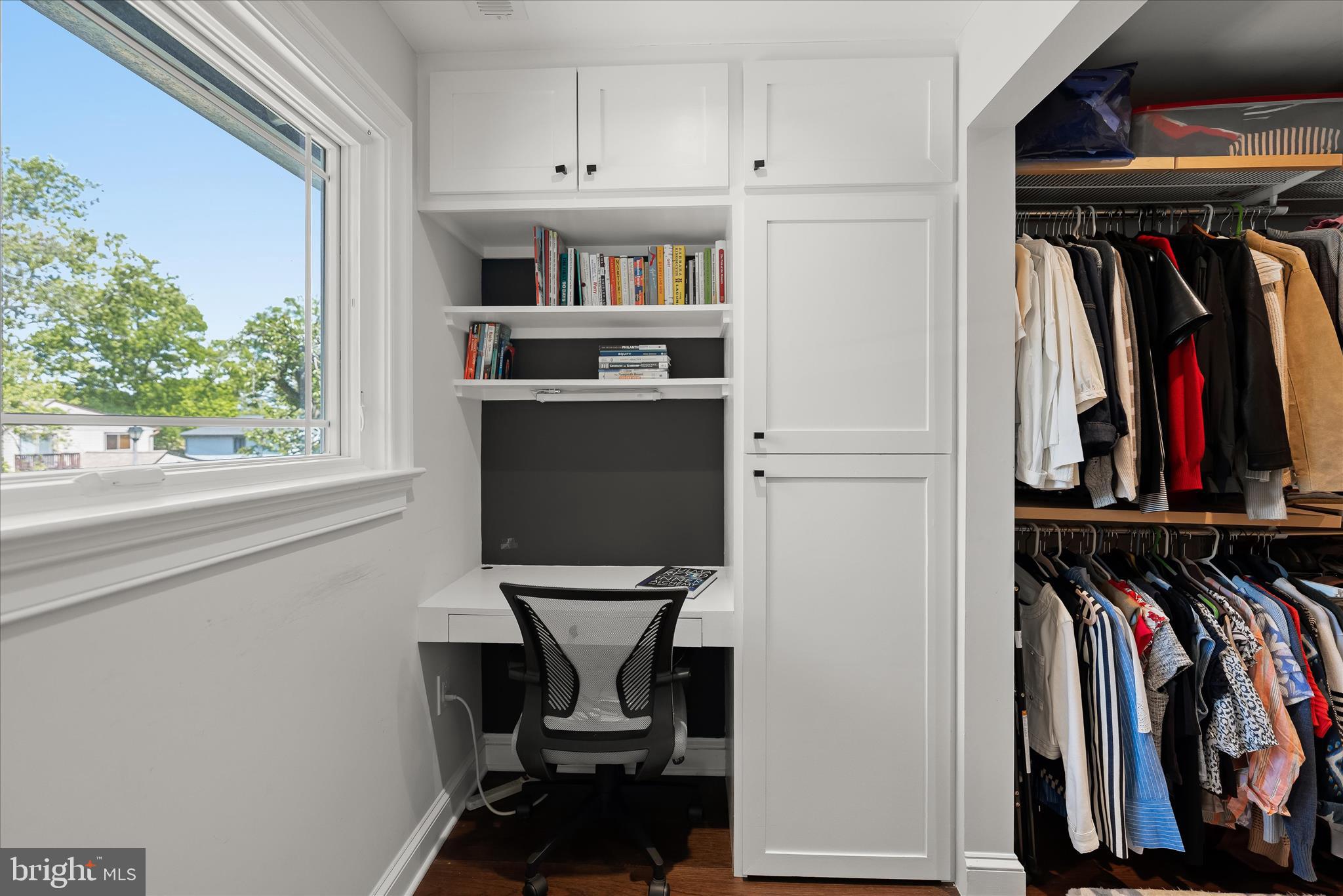 6366 11th Road North Arlington, VA 22205 - Photo 23 of 39 Walk in closet with office space