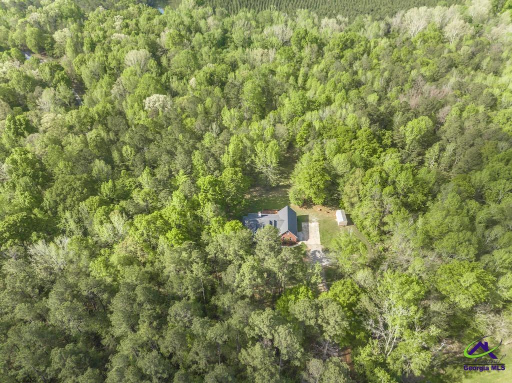 204 Smith Road Haddock, GA 31033 - Photo 44 of 51 an aerial view of a house with a yard