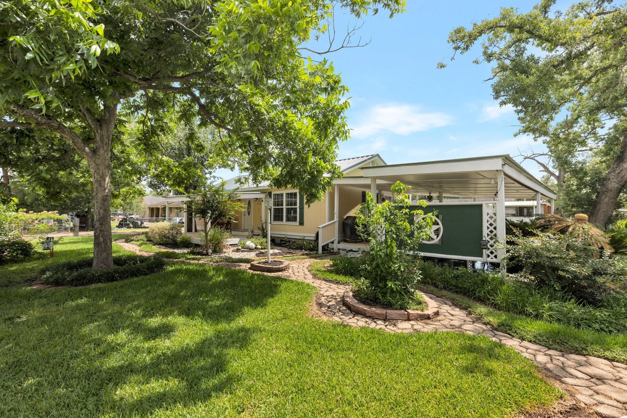 639 Manor Street Houston, TX 77015 - Photo 1 of 31 a view of a house with a backyard