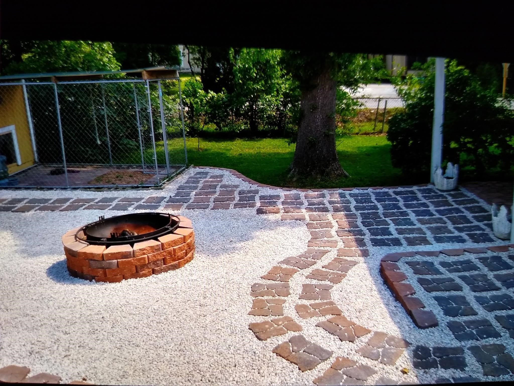 639 Manor Street Houston, TX 77015 - Photo 11 of 31 a backyard of a house with garden and outdoor seating