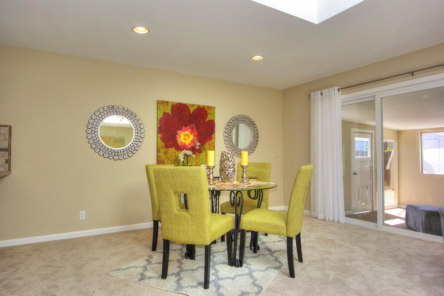 3792 Savannah Road Fremont, CA 94538 - Photo 7 of 37 a view of a dining room with furniture and a chandelier