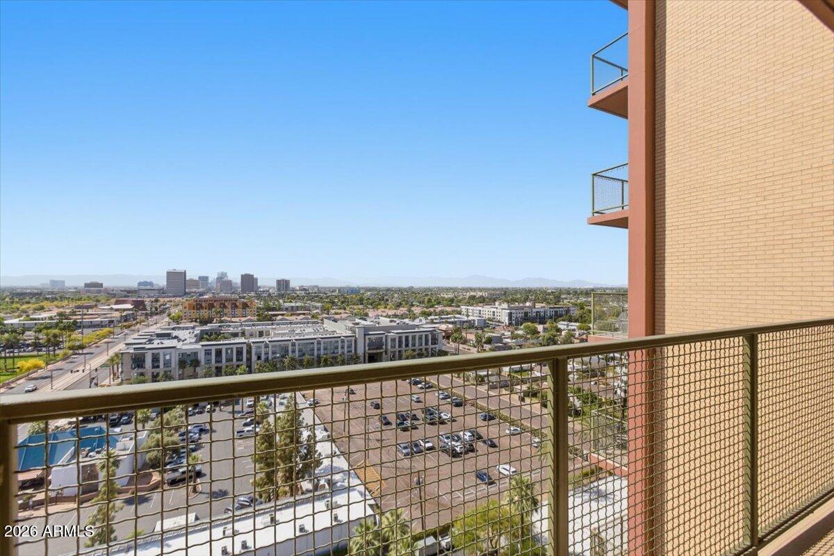 4750 North Central Avenue, Unit B14 Phoenix, AZ 85012 - Photo 27 of 57 a view of city from a balcony