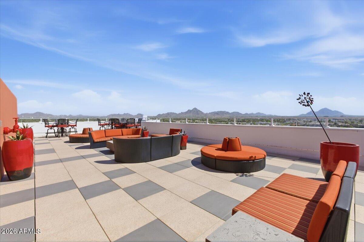 4750 North Central Avenue, Unit B14 Phoenix, AZ 85012 - Photo 38 of 57 a view of a terrace with furniture