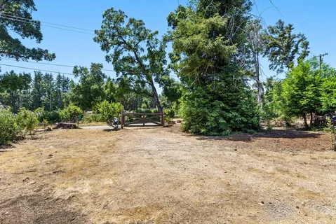 a view of outdoor space with trees