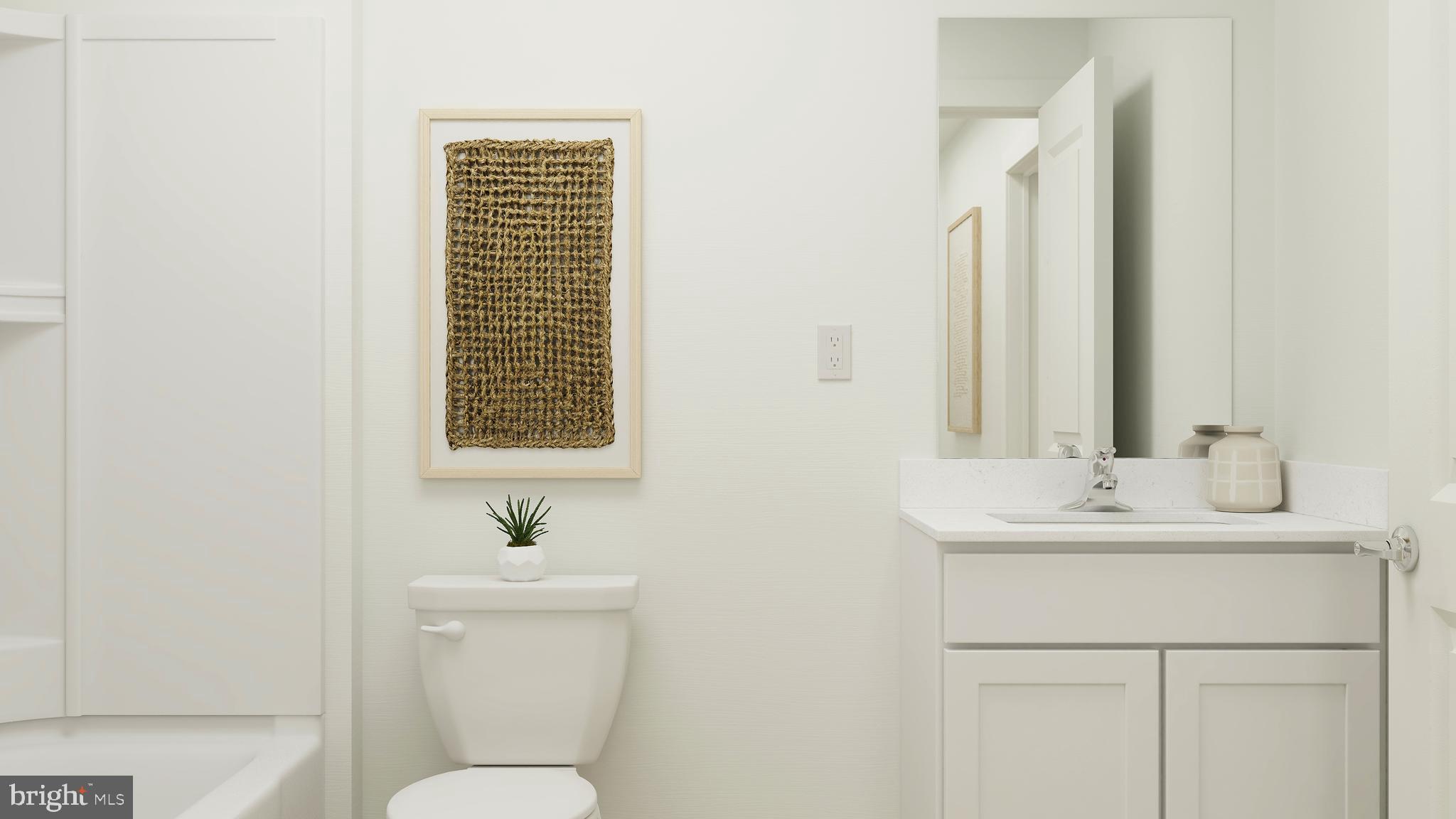 5 Inkwell Lane Sicklerville, NJ 08081 - Photo 13 of 20 a bathroom with a sink toilet and mirror