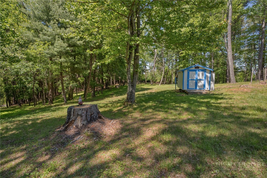 154 Folger Road Sparta, NC 28675 - Photo 18 of 37 a view of a house with a yard