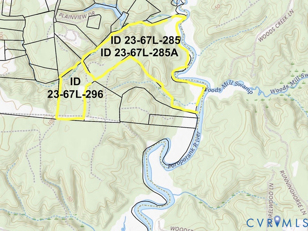 0 Kington Road Shacklefords, VA 23156 - Photo 9 of 9 a sign on a wall next to a white wall