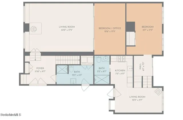a picture of a floor plan