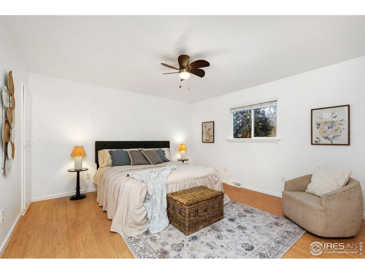 808 Tyler Street Fort Collins, CO 80521 - Photo 12 of 40 Primary bedroom with plenty of space for your king size bed!