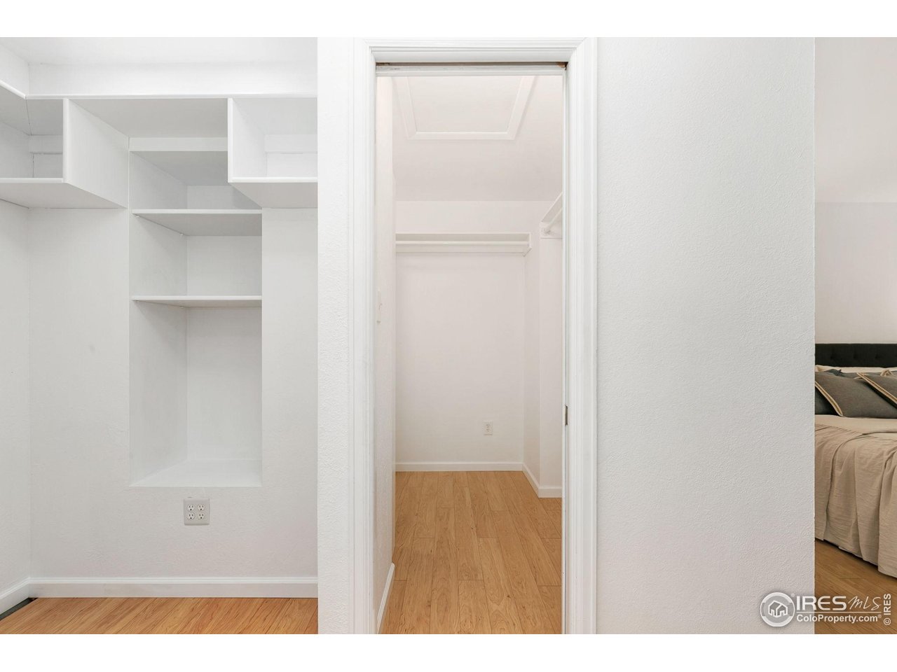 808 Tyler Street Fort Collins, CO 80521 - Photo 15 of 40 Large primary walk-in closet with additional nook with built-ins!