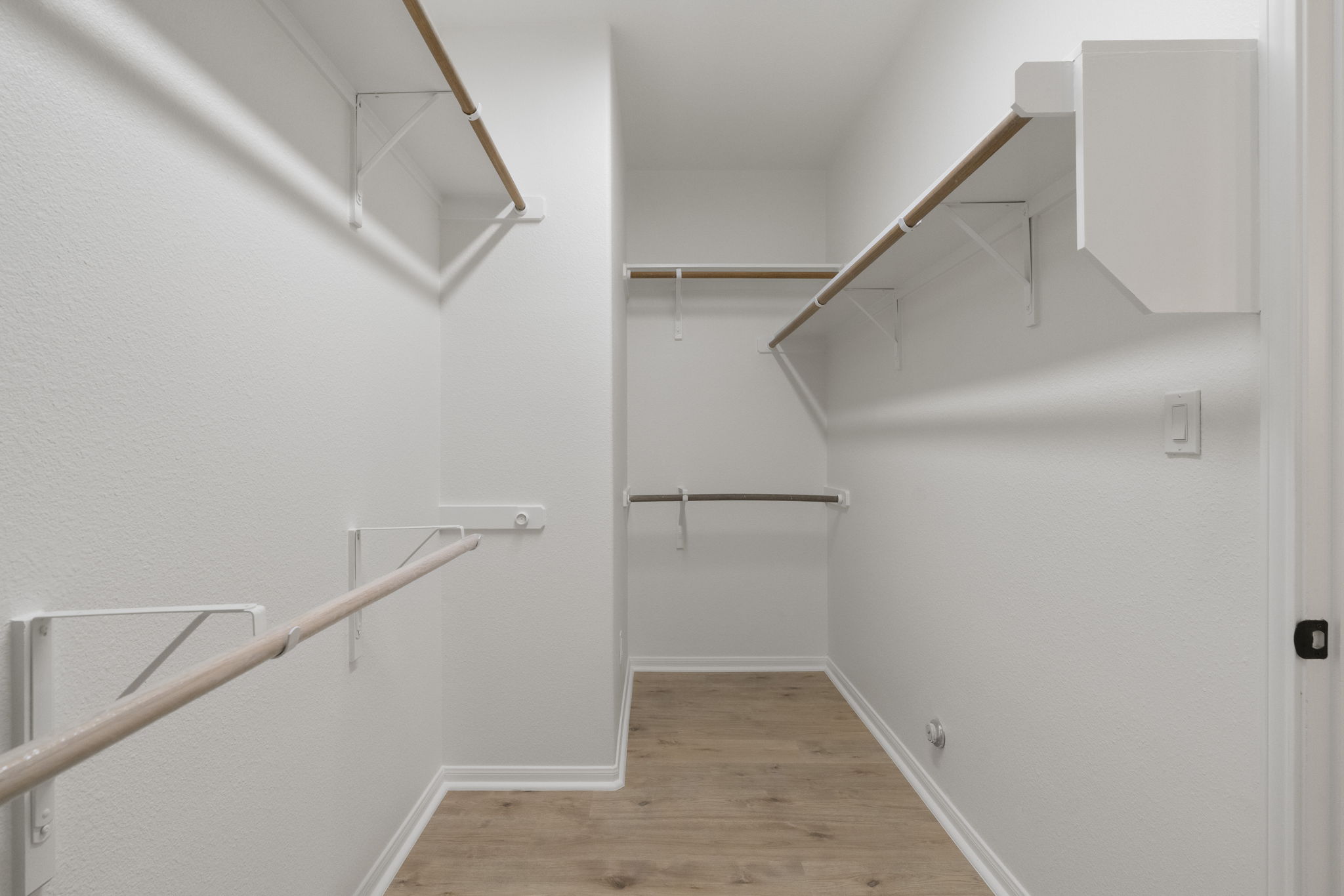 1333 Clary Sage Loop Round Rock, TX 78665 - Photo 22 of 34 Walk in closet featuring light wood-style flooring