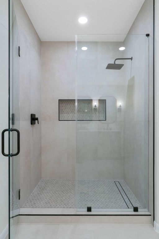 1333 Clary Sage Loop Round Rock, TX 78665 - Photo 23 of 35 a bathroom with a shower