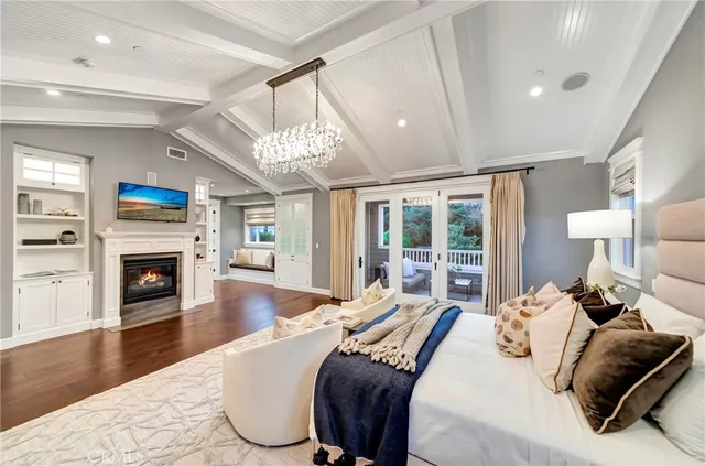 a bed room with a bed and a window