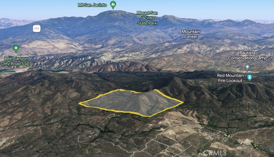 32344 Red Mountain Road Hemet, CA 92544 - Photo 4 of 4 a aerial view of a house