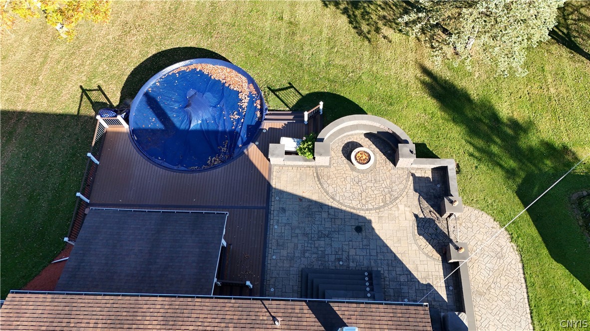 6584 Stage Road Marcy, NY 13502 - Photo 4 of 32 The rear yard is home to the covered deck, patio w