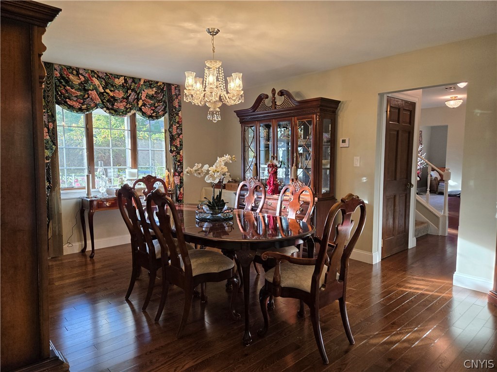 6584 Stage Road Marcy, NY 13502 - Photo 7 of 32 Formal dining room with updated hardwood