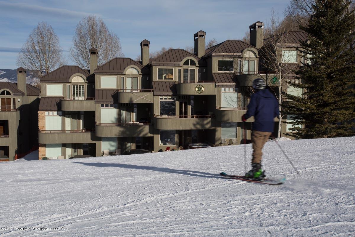 381 Ridge Road, Unit B3 Snowmass Village, CO 81615 - Photo 14 of 18 a front view of multiple houses