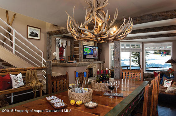 381 Ridge Road, Unit B3 Snowmass Village, CO 81615 - Photo 4 of 18 a view of a dining room with furniture
