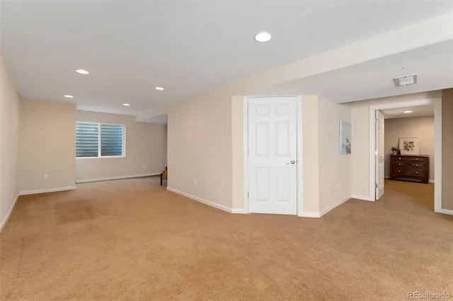 a view of empty room