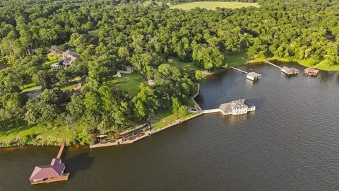 a view of a lake from a balcony