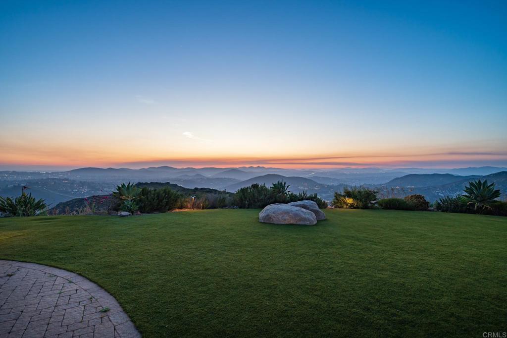 18000 Sunset Point Road Poway, CA 92064 - Photo 34 of 36 a view of outdoor space and mountain view