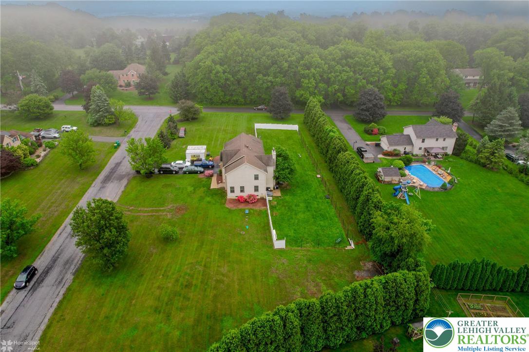 366 Winter Springs Road Nazareth, PA 18064 - Photo 6 of 96 an aerial view of residential houses with outdoor space and trees