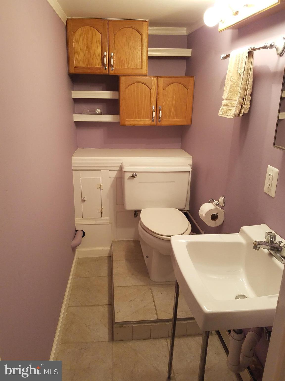 304 Aigburth Road Baltimore, MD 21286 - Photo 26 of 28 Lower Level Half Bath