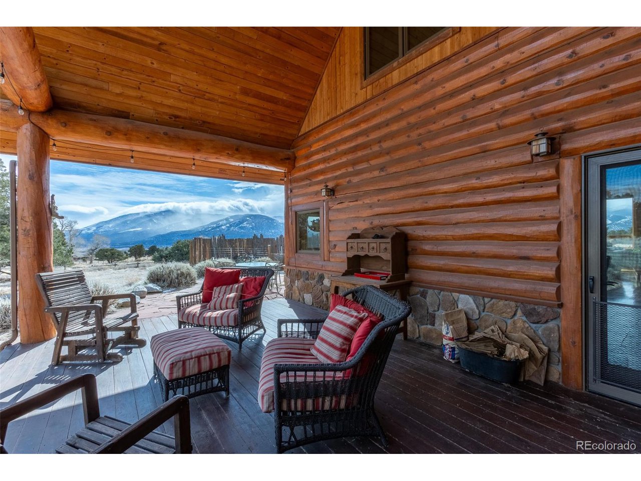 11677 Saddle Ridge Court Salida, CO 81201 - Photo 7 of 45 a outdoor dining space with furniture and city view