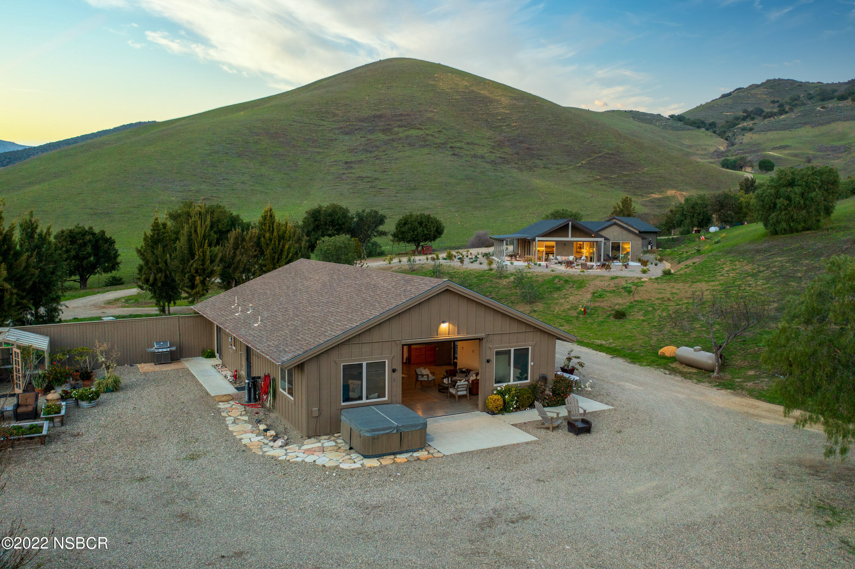 119 Hollister Ranch Road Goleta, CA 93117 - Photo 22 of 41 an aerial view of a house next to a yard